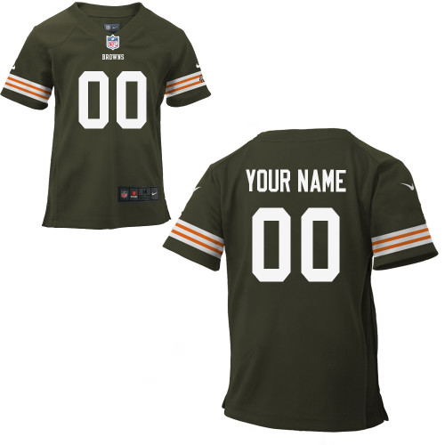 Nike Cleveland Browns Infant Customized Game Team Color Jersey