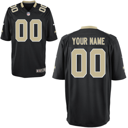 Nike New Orleans Saints Youth Customized Game Team Color Jersey