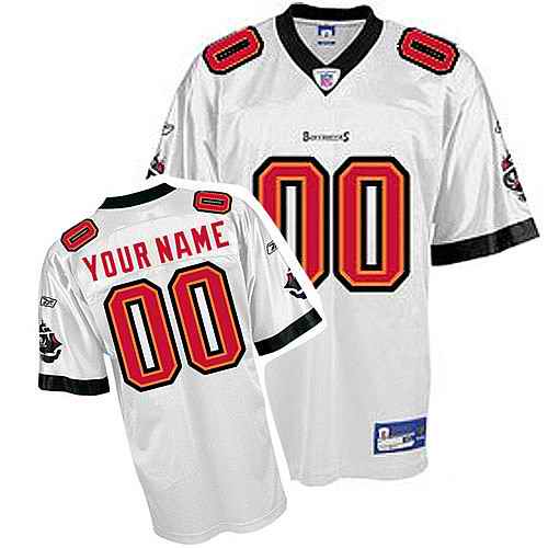 Tampa Bay Buccanneers Youth Customized White Jersey