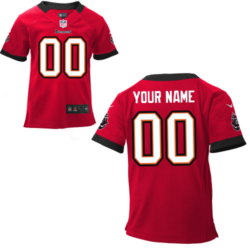 Toddler Nike Tampa Bay Buccaneers Customized Game Team Color Jersey