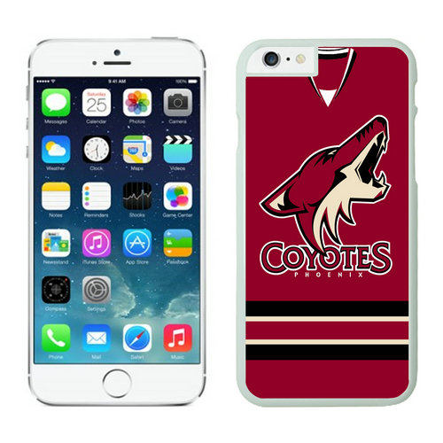 Phoenix Coyotes iPhone 6 Cases White04