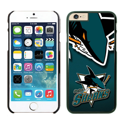 San Jose Sharks iPhone 6 Cases Black