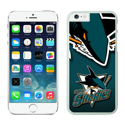 San Jose Sharks iPhone 6 Cases White