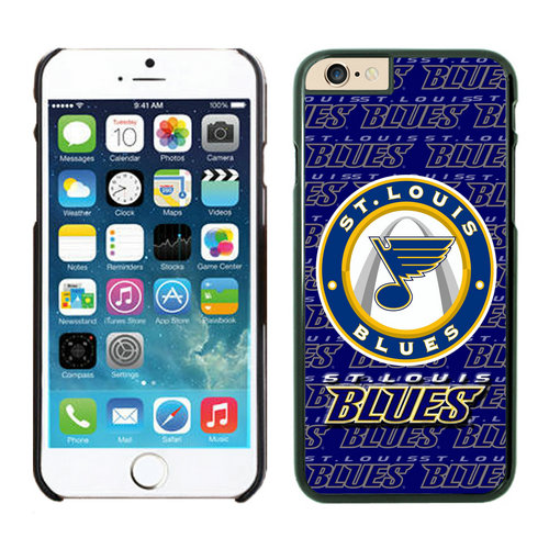 St. Louis Blues iPhone 6 Cases Black