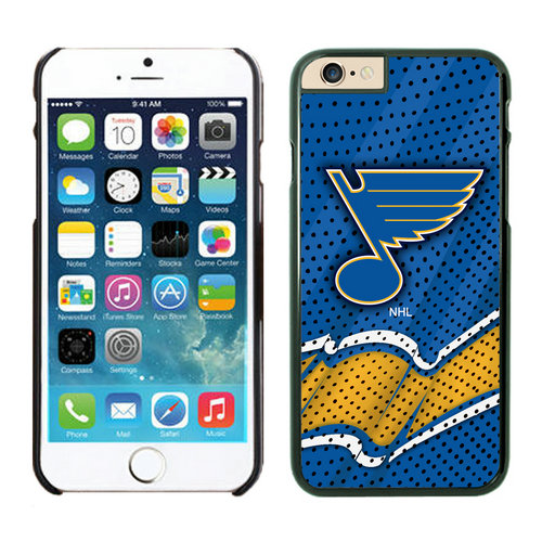 St. Louis Blues iPhone 6 Cases Black04