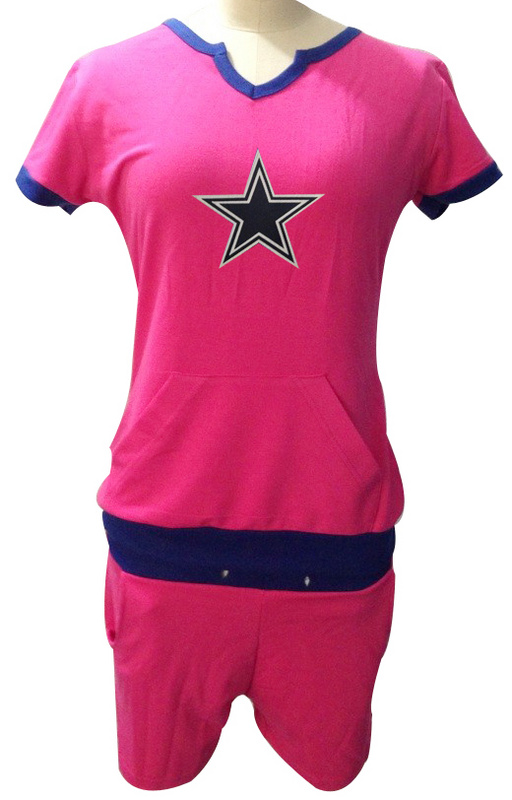 Nike Cowboys Pink Women Sport Suits