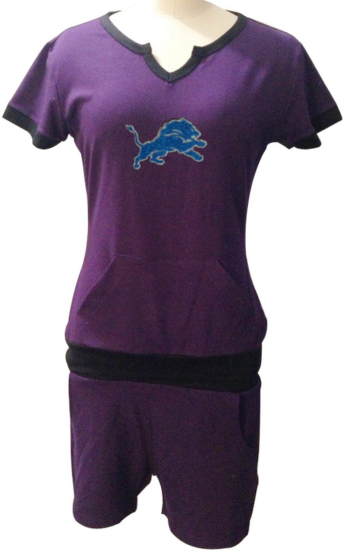 Nike Lions Purple Women Sport Suits