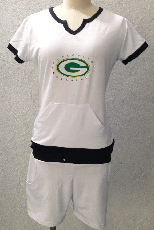 Nike Packers White Women Sport Suits