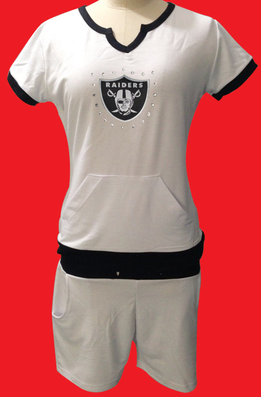 Nike Raiders White Women Sport Suits