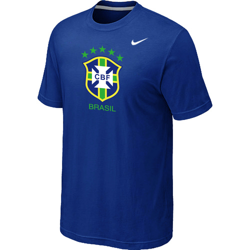 Nike National Team Brazil Big & Tall Men T-Shirt Blue