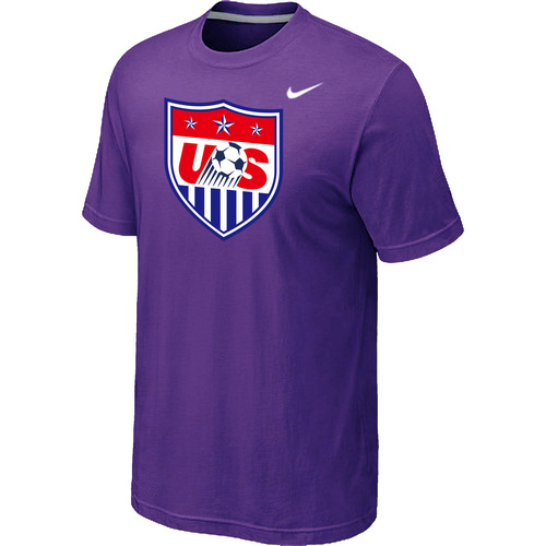 Nike National Team USA Big & Tall Men T-Shirt Purple
