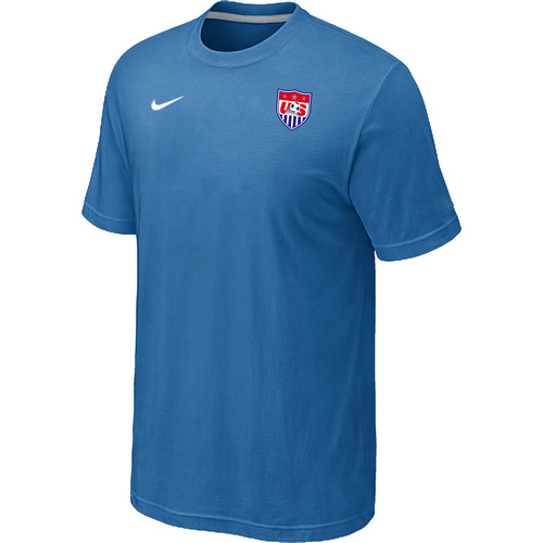 Nike National Team USA Men T-Shirt L.Blue