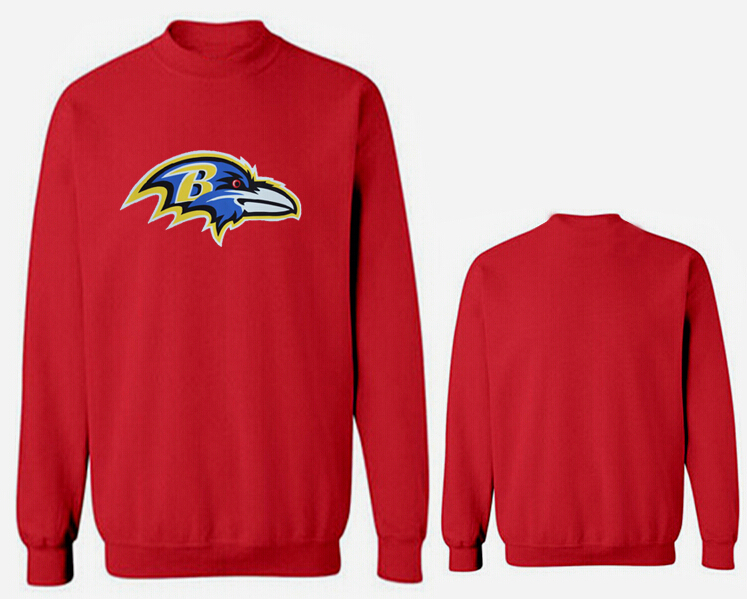 Nike Ravens Fashion Sweatshirt Red
